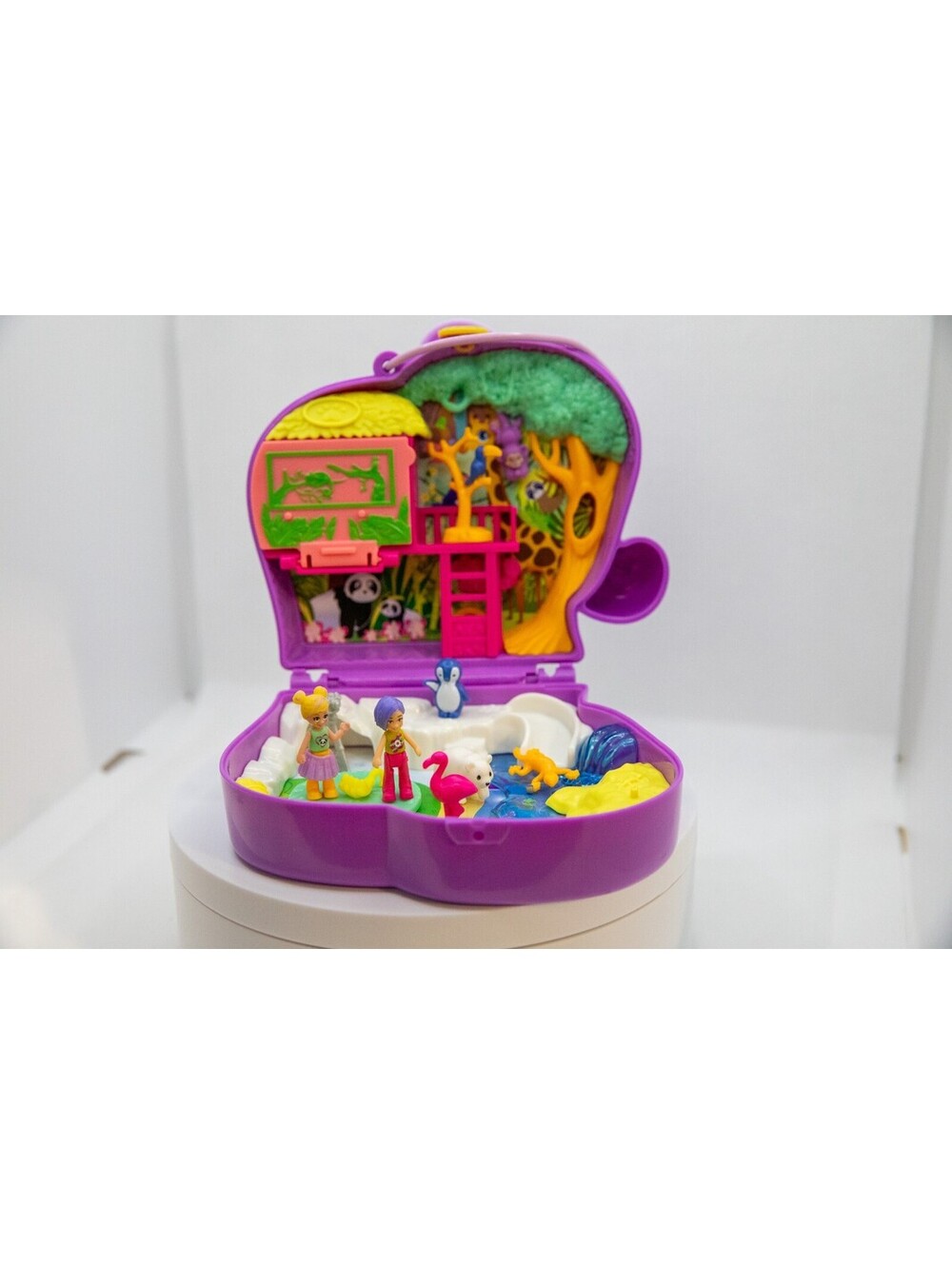Polly Pocket World Elephant Adventure Compact with Mini Figure 2020 Mattel